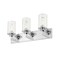 Z-Lite Savannah 3 Light Vanity, Chrome & Clear 462-3V-CH - alternate 4